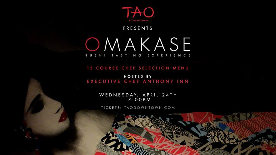 TAO Downtown’s first ever Omakase Tasting
