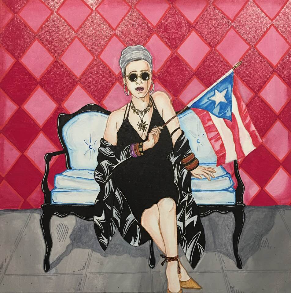 Reflections Of A Nuyorican: Art by Nelson Host Santiago