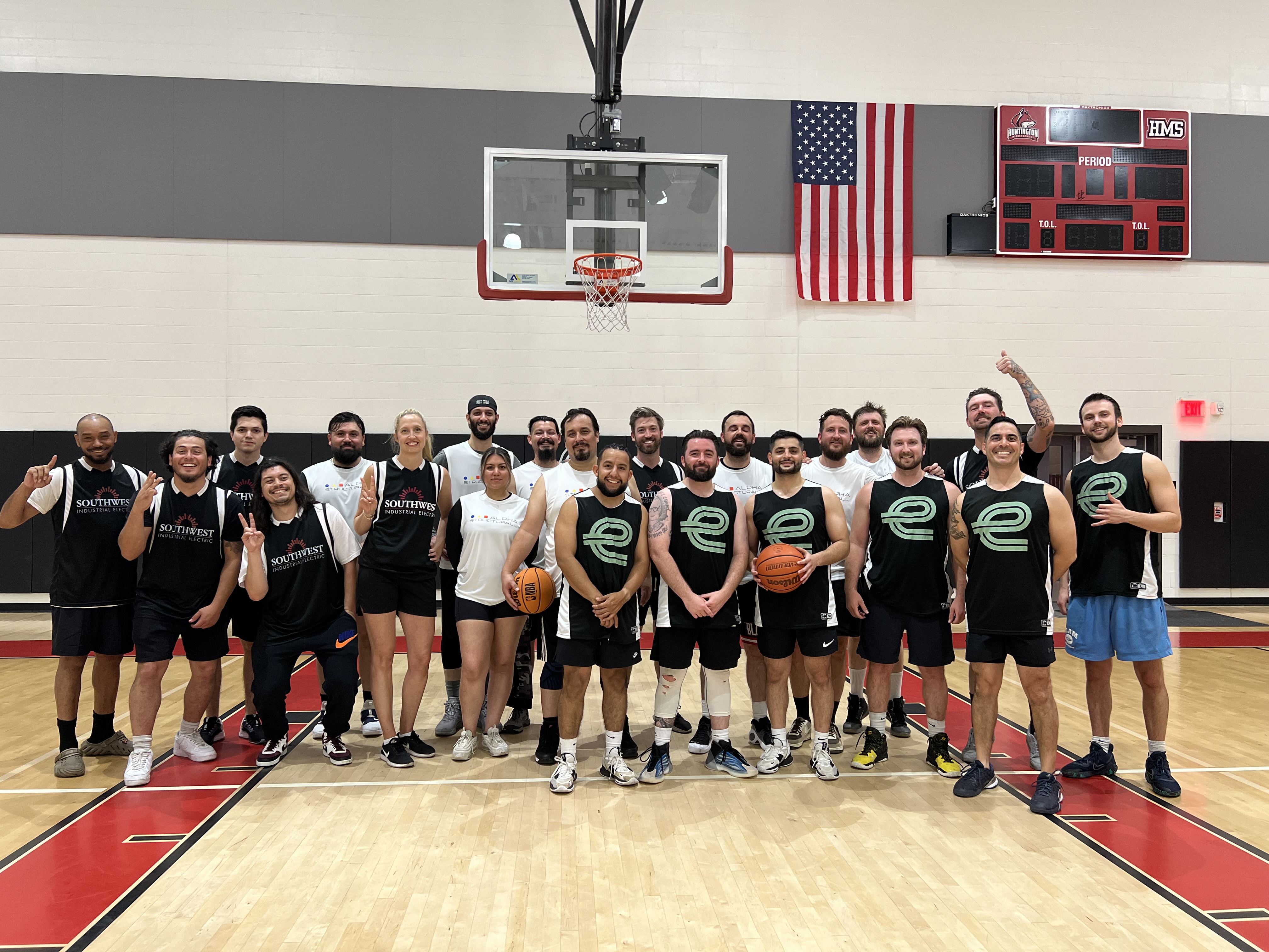 Southwest Industrial Electric's 2nd Annual Charity Basketball Tournament in Los Angeles doubles last year's donations, benefiting the Los Angeles Children's Hospital.