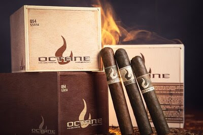 Octane cigar series by AJ Fernandez featuring bold Nicaraguan cigars with premium wrappers