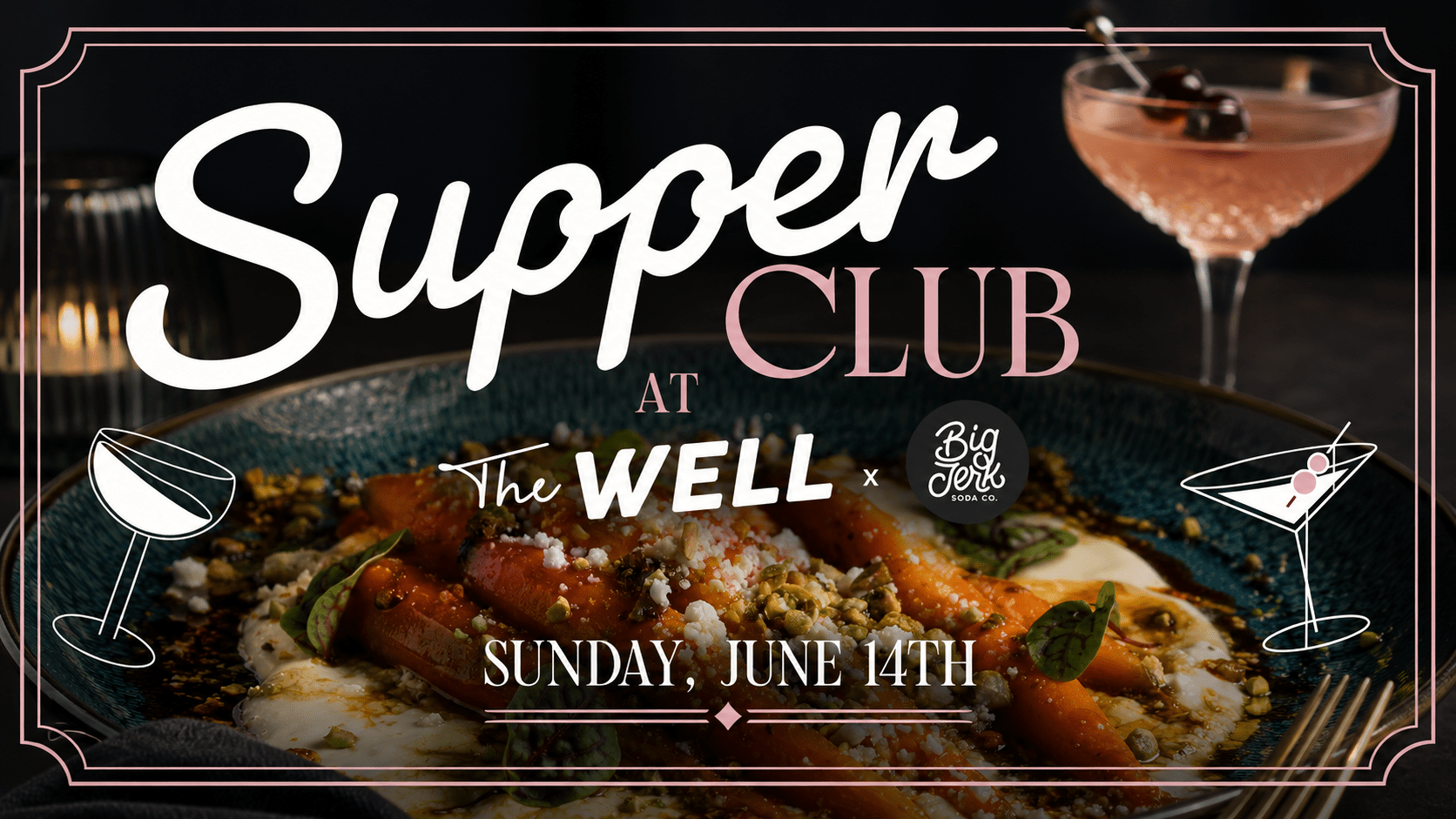The Well Supper Club collaboration with Big Jerk Soda Co. in Pensacola