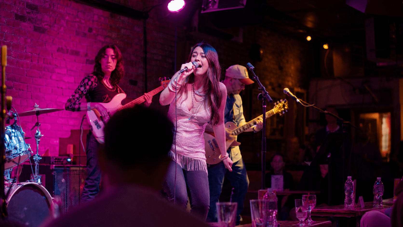 Georgie Najar performs songs from the Need to Know EP at The Bitter End in New York City