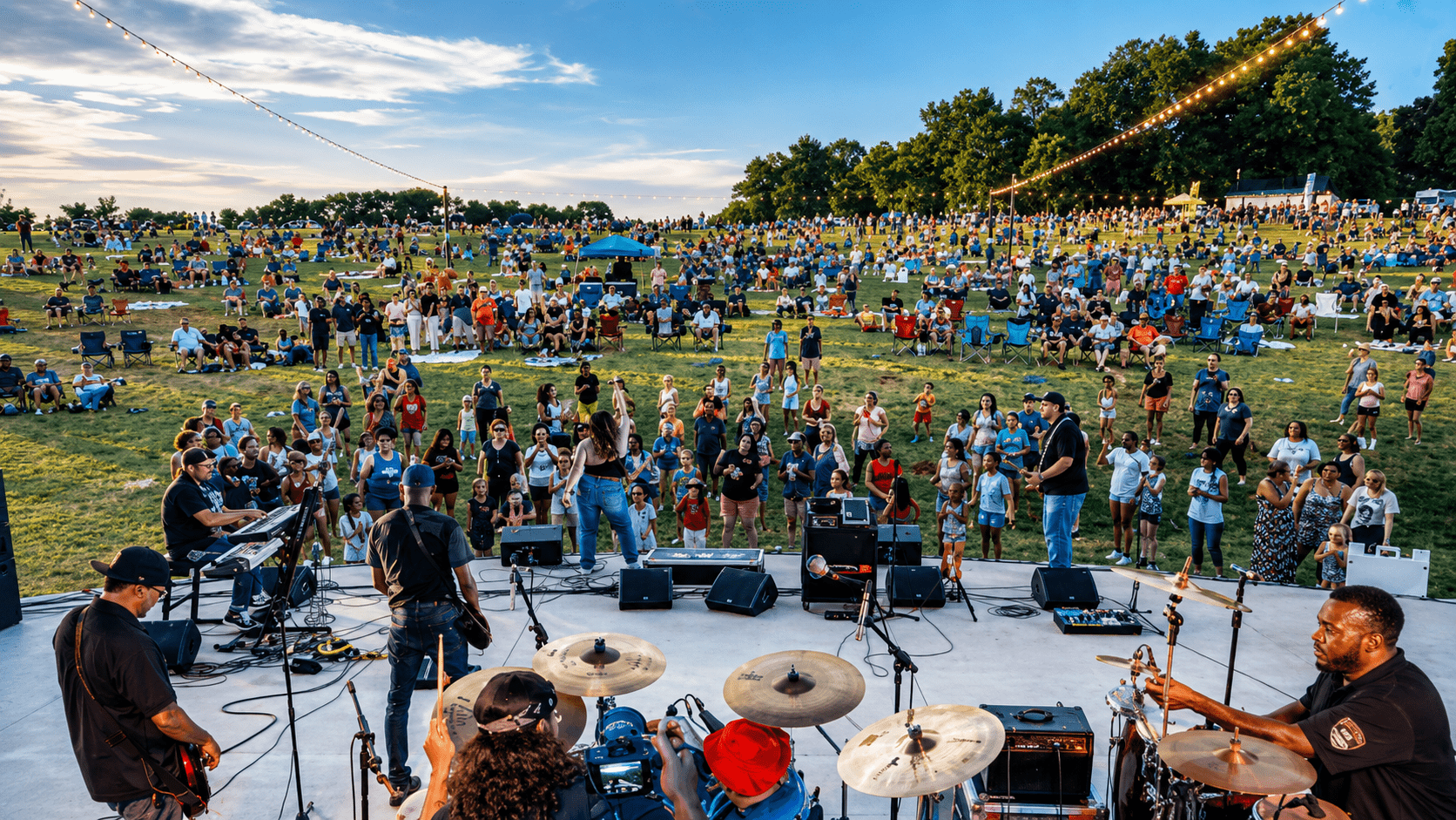 Levitt Family Foundation National Free Outdoor Concerts Month community concert